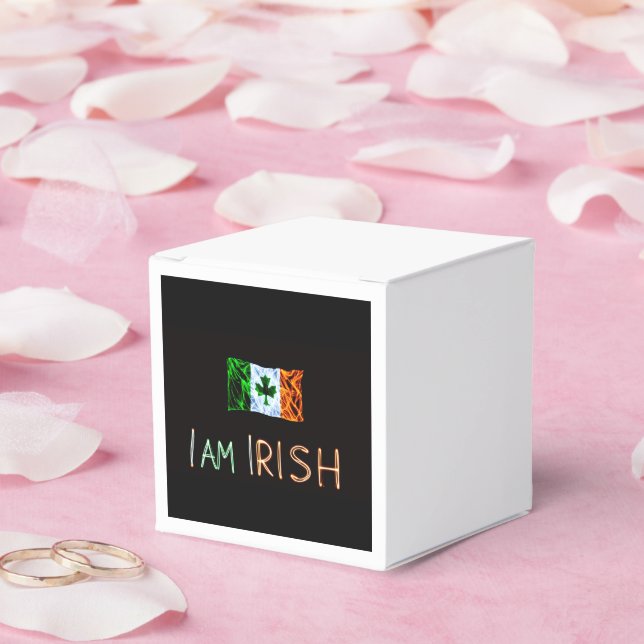 Caixinha De Lembrancinhas Eu sou irlandês (Casamento)