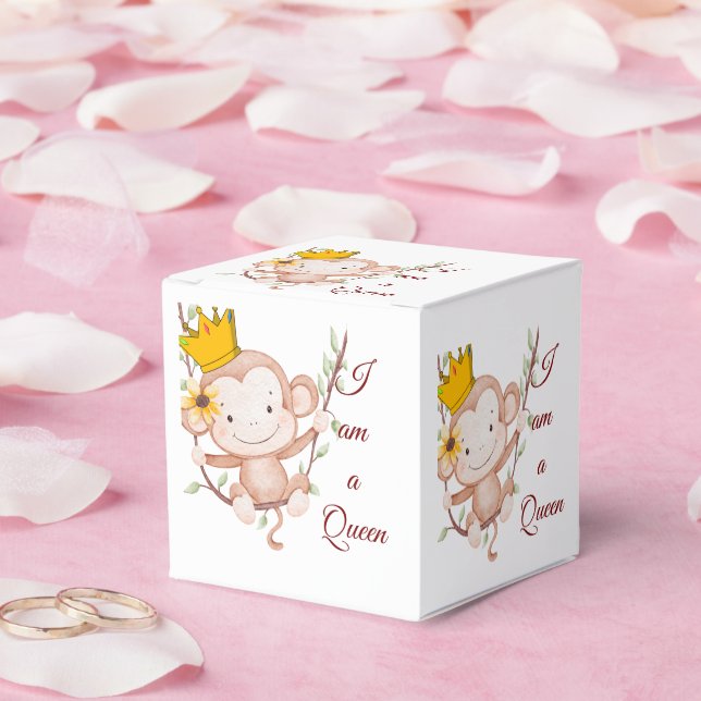 Caixinha De Lembrancinhas Eu Sou Rainha – Elegante (Casamento)