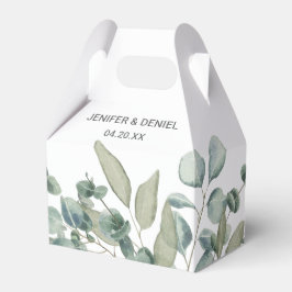 Caixinha De Lembrancinhas Eucalyptus Greenery Wedding