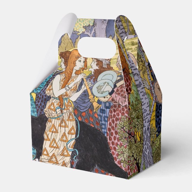 Caixinha De Lembrancinhas Eugene Grasset - Harmony Decorative Panel (Frente)