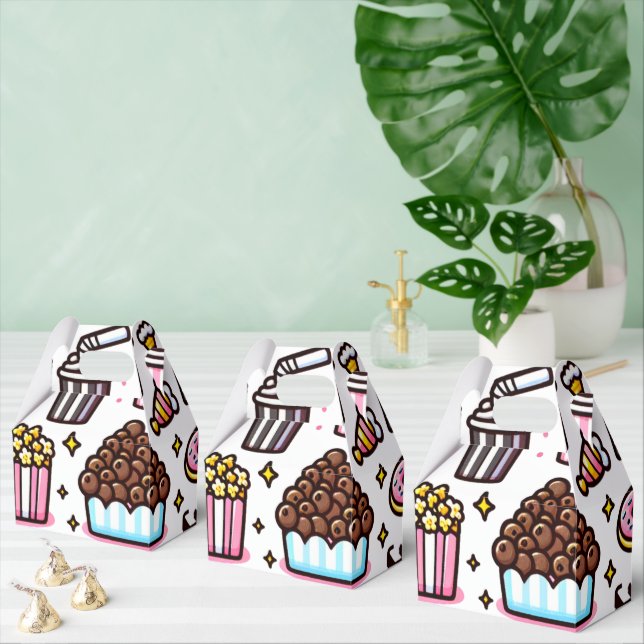 Caixinha De Lembrancinhas Extravaganza da Comida de festas noturnas do filme (Múltiplo)