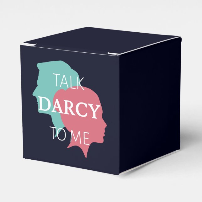 Caixinha De Lembrancinhas Fale comigo Darcy IV (Frente)