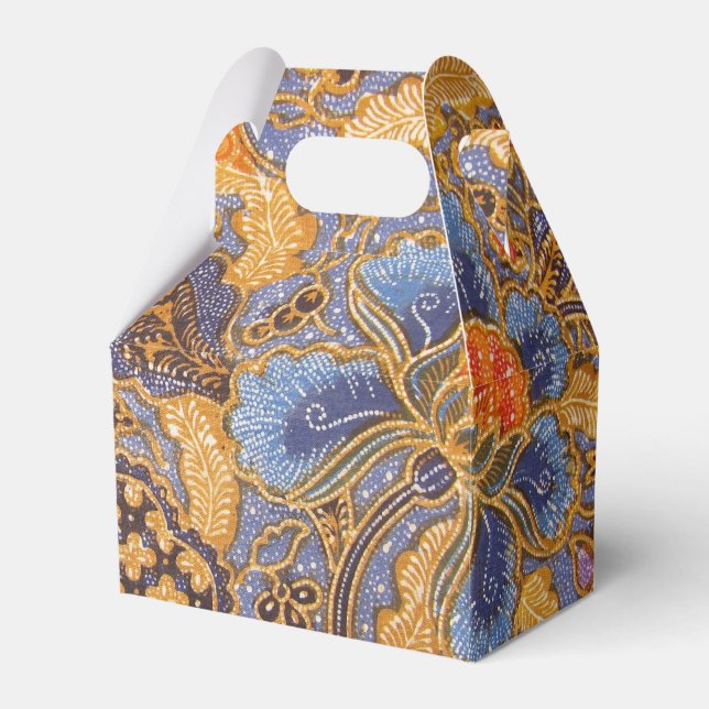 Caixinha De Lembrancinhas Fantasia Batik (Frente)