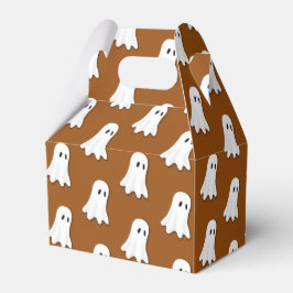 Caixinha De Lembrancinhas Fantasma Branco com Olhos