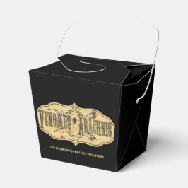 Caixinha De Lembrancinhas Fashion "VENOMUS ARACHNIDS" Halloween