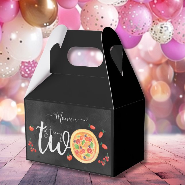 Caixinha De Lembrancinhas Fatia de diversão, segundo aniversário (Criador carregado)