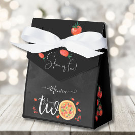 Caixinha De Lembrancinhas Fatia de diversão, segundo aniversário