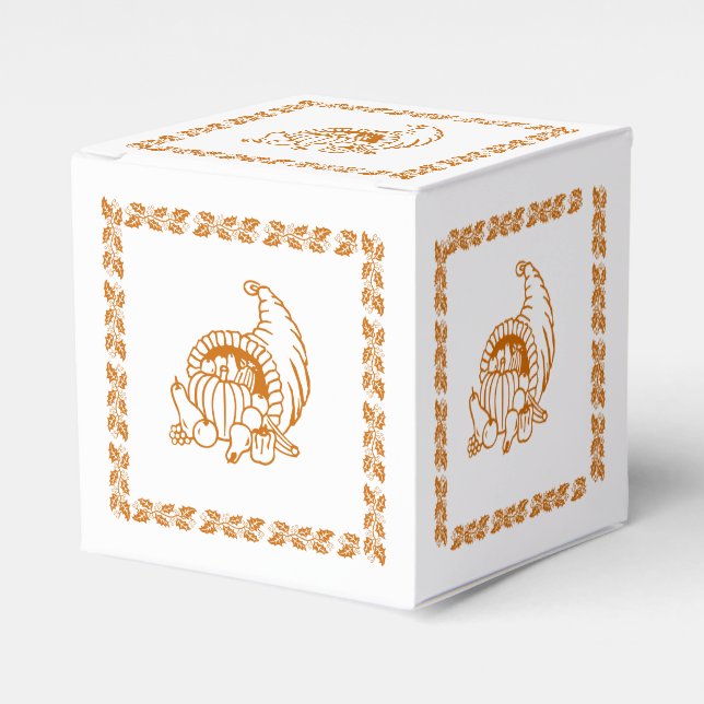 Caixinha De Lembrancinhas Favor Box - Chifre da Plenação (Frente)