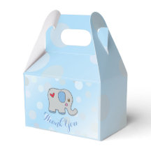 Favor Box - Elefante Bebé