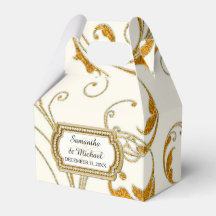 Favor Box Glam Old Hollywood Regency Black Tie