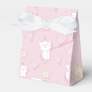 Caixinha De Lembrancinhas Favor Box - Kawaii Unicorn Cat Caticorn para K