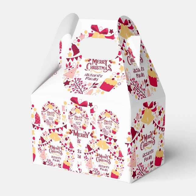 Caixinha De Lembrancinhas favor boxes (Frente)