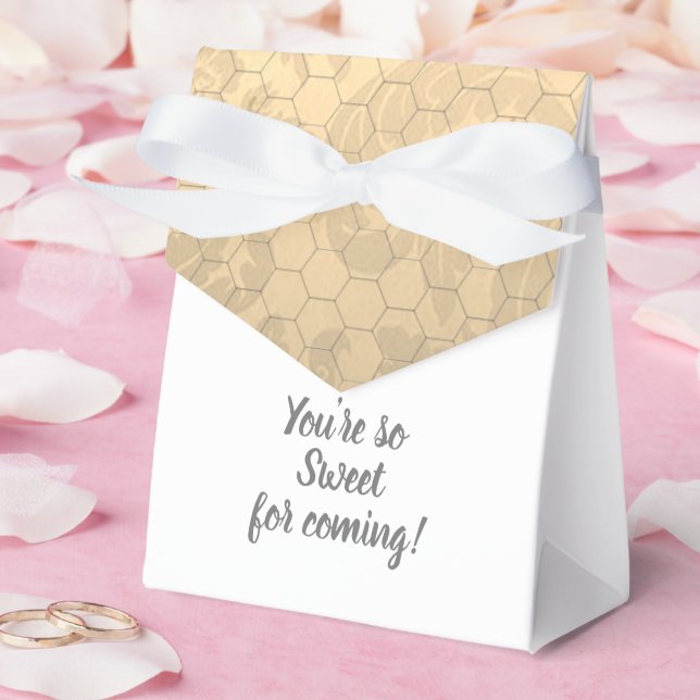 Caixinha De Lembrancinhas Favor do Casamento de Honeycomb Doce (Casamento)