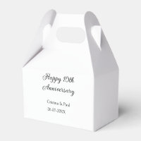 Feliz 10º aniversário, simples nome de casamento m