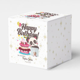 Caixinha De Lembrancinhas Feliz Aniversário, Meu Bebê - Foto Personalizada/