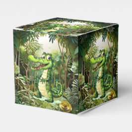 Caixinha De Lembrancinhas Feliz Crocodilo Selvagem Selvagem Selvagem Selvage