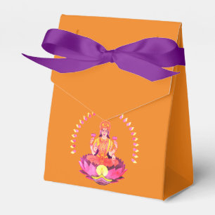 Caixinha De Lembrancinhas Feliz Diwali - Deepalavi Lakshmi Deusa 1