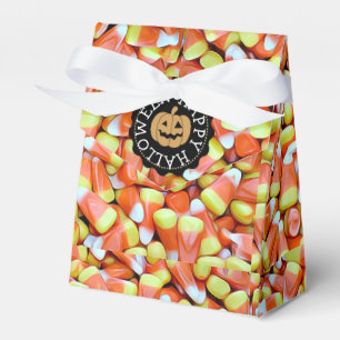 Caixinha De Lembrancinhas Feliz Halloween Candy Corn Party Favor Bolsas