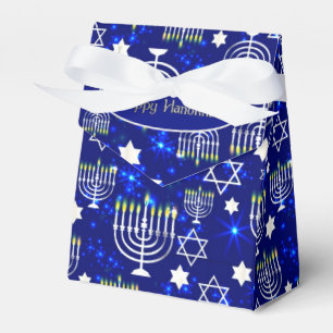 Caixinha De Lembrancinhas Feliz Hanukkah Menorah Tent