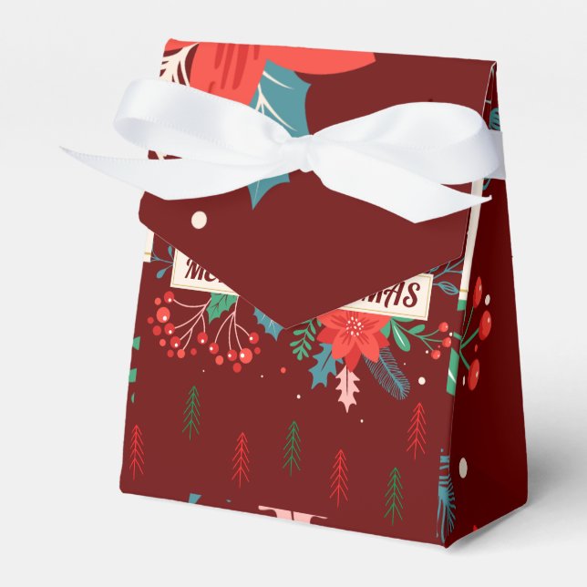 Caixinha De Lembrancinhas Feliz Natal (Frente)