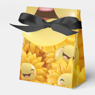 Caixinha De Lembrancinhas Feliz Sol Amarelo