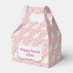 Caixinha De Lembrancinhas felz pascoa Bunnies