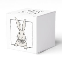 Felz pascoa Personalizado Bonito Vintage Bunny Eng