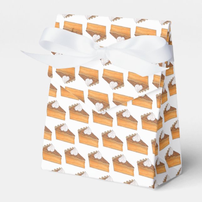 Caixinha De Lembrancinhas Feriado de Natal da Fatia de Batata Doce Jantado (Frente)