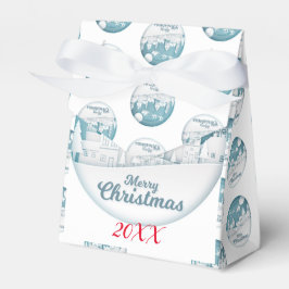 Caixinha De Lembrancinhas Feriados de Natal Modernos e Elegantes