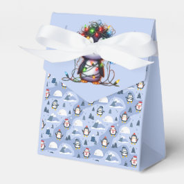 Caixinha De Lembrancinhas Férias de Pinguim