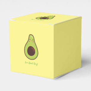 Caixinha De Lembrancinhas Festa Avo Good Day Punny Avocado