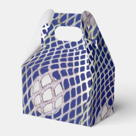 Caixinha De Lembrancinhas Festa Azul da Equipe de Lacrosse