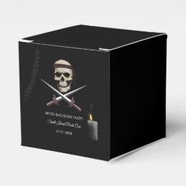 Caixinha De Lembrancinhas Festa Buccaneer Pirata o aniversário / solteiro te
