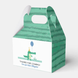 Caixinha De Lembrancinhas Festa de Aniversário de criança de Alligador de En