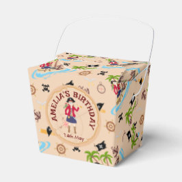 Caixinha De Lembrancinhas Festa de aniversário de diversão do mapa do tesour