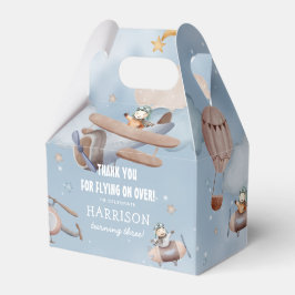 Caixinha De Lembrancinhas Festa de aniversário de Menino de Avião de Aviação