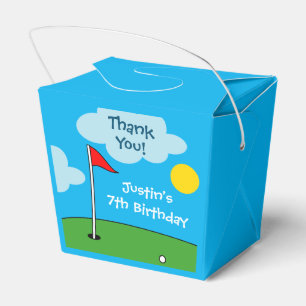 Caixinha De Lembrancinhas Festa de aniversário de mini golfe personalizada p