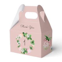 Festa de aniversário de morango Fruta branca rosa