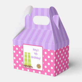 Caixinha De Lembrancinhas Festa de aniversário de pijamas e panquecas