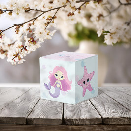 Caixinha De Lembrancinhas Festa de aniversário de Sereia Bonita