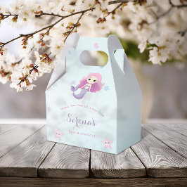 Caixinha De Lembrancinhas Festa de aniversário de Sereia Bonita