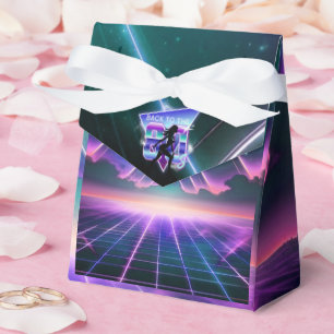 Caixinha De Lembrancinhas Festa de aniversário do cilindro Vaporwave