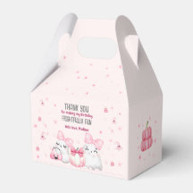 Festa de aniversário Rosa Fantasma Moderno e Bonit