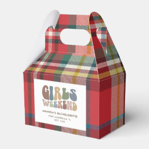 Caixinha De Lembrancinhas Festa de Despedida de Solteira Fim de Semana das G