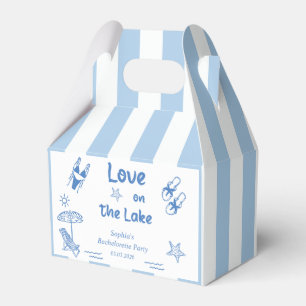 Caixinha De Lembrancinhas Festa de Despedida de Solteira no Lago Amor