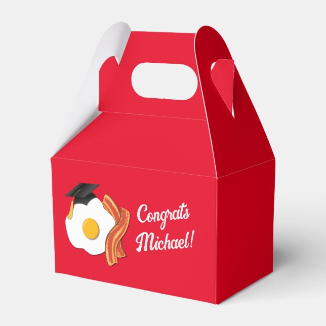 Caixinha De Lembrancinhas Festa de formatura Breakfast Brunch (Frente)