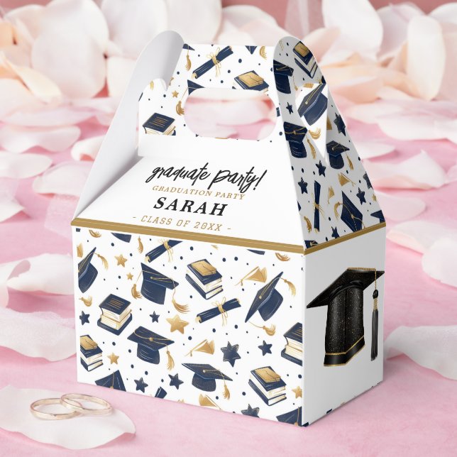 Caixinha De Lembrancinhas Festa de formatura Moderna Simples (Casamento)