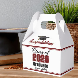Caixinha De Lembrancinhas Festa de Formatura Personalizada da Turma de 2026 