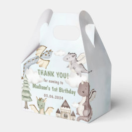 Caixinha De Lembrancinhas Festa de primeiro aniversario de Dragão Cujo