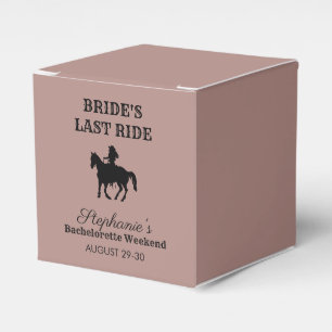 Caixinha De Lembrancinhas Fim de Semana da Última Bachelorette de Dusty Rosa